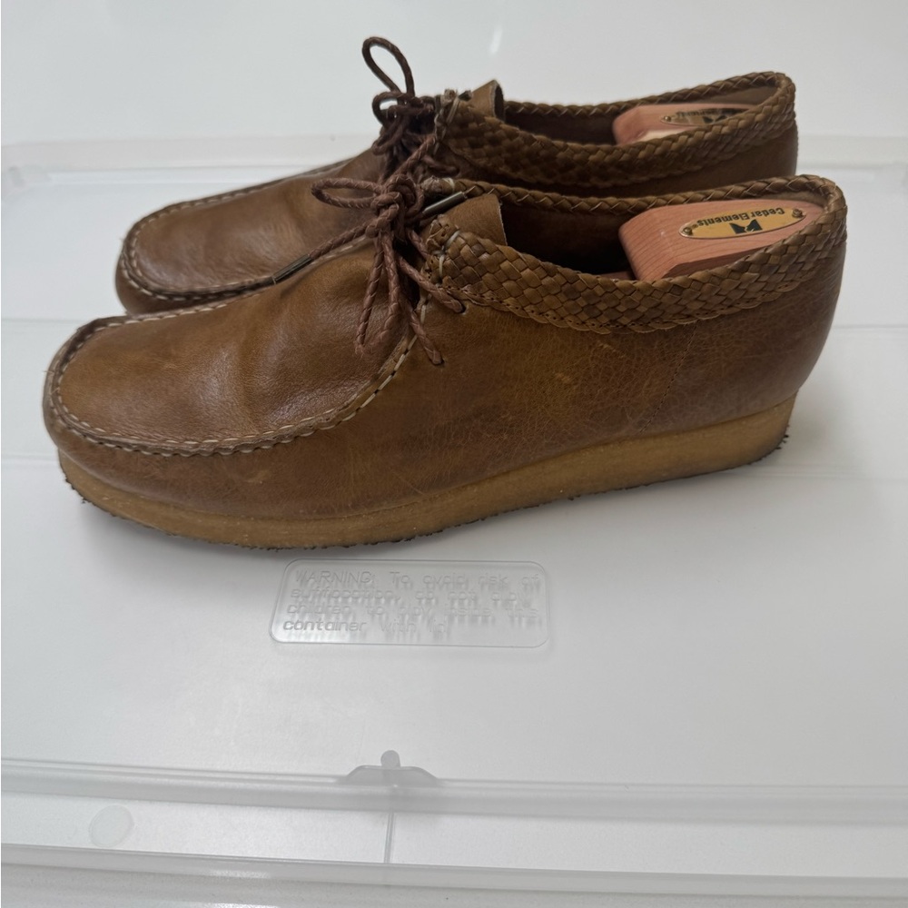 Aime Leon Dore x Clarks Tan Leather Loafers